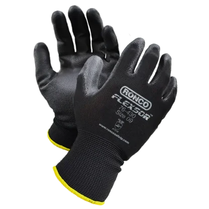 Flexsor Nitrile Palm Coated Polyester Gloves