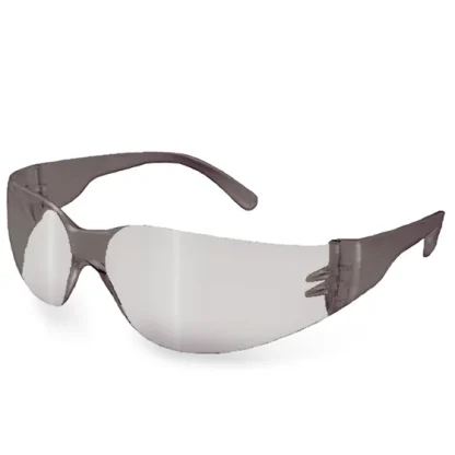 One Piece Lens Safety Glasses - Amber & Smoke Lens