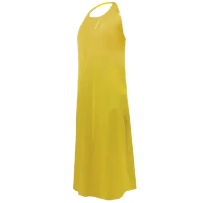 Polyethylene (PE) Apron, 0.75 Mil, White, Blue & Yellow - Image 3